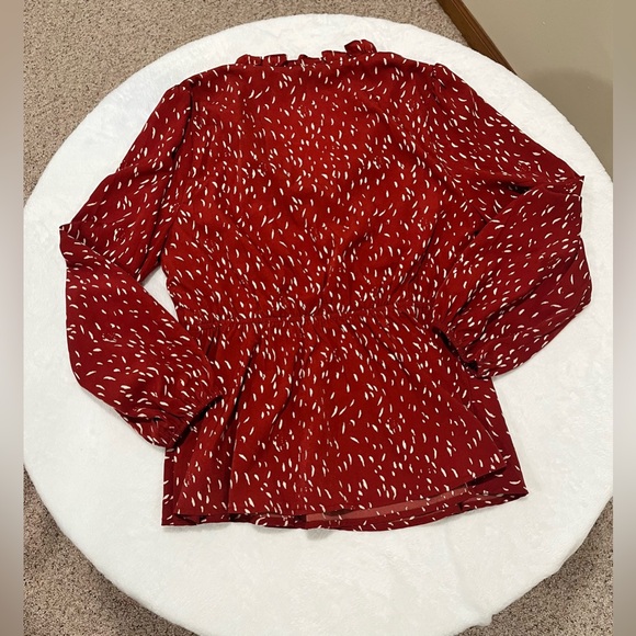 Long Sleeve Staccato Blouse - Size Large - Picture 2 of 8